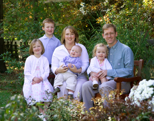 Lamb Family: Marty Lamb, Mary Lamb, and kids